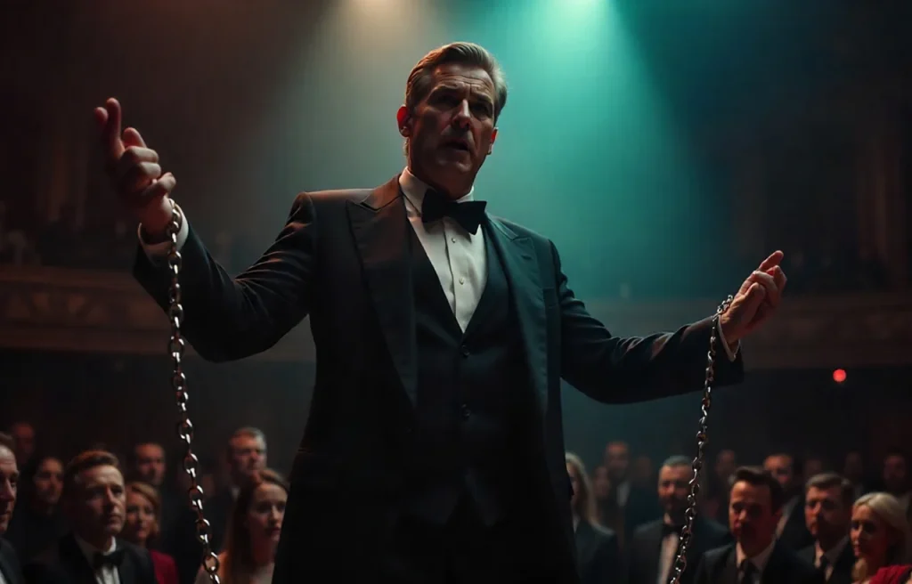 niebezpieczne sztuczki iluzjonistów